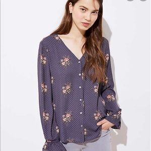 Loft Floral Blouse